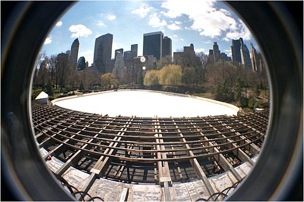 Patinoire dans Central Park